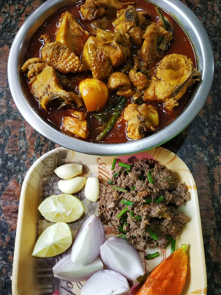 Spicy Chicken curry recipe.
