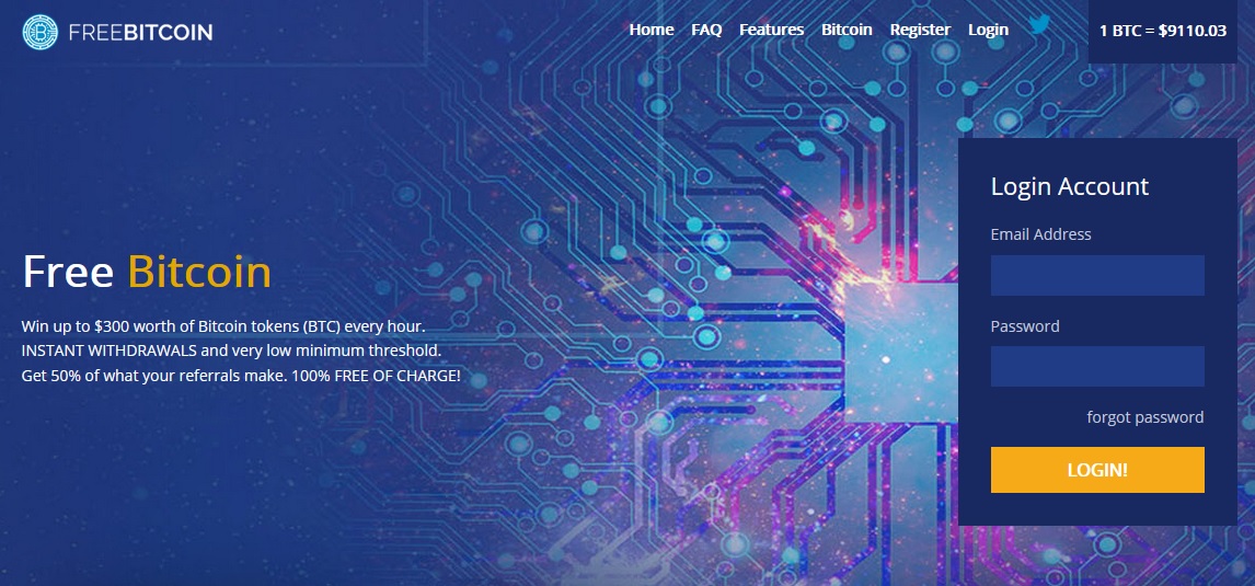 free bitcoin register